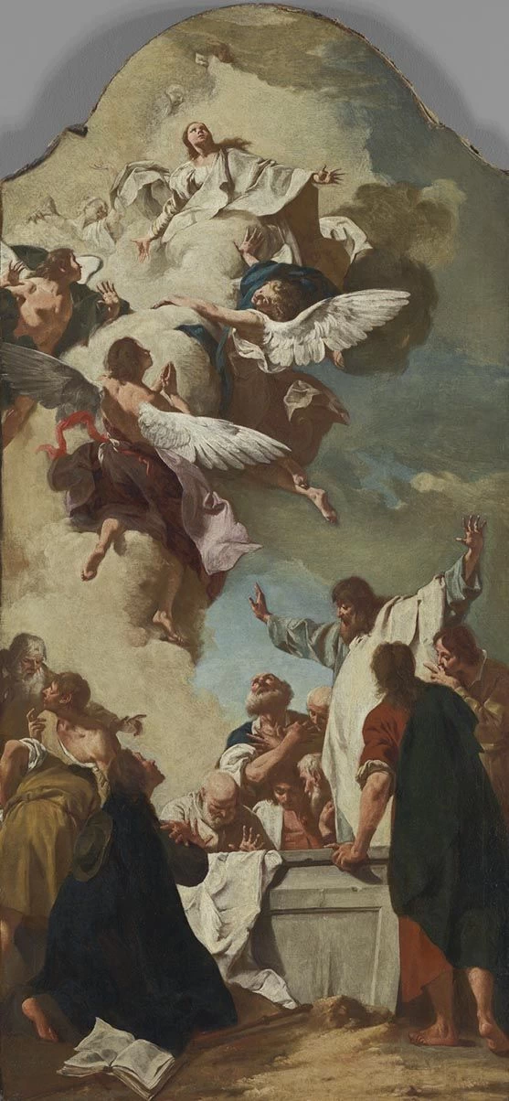 Giovan Battista Piazzetta - Assunzione di Maria, Museo del Louvre, Parigi